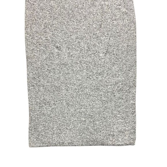Express Gray Straight & Pencil Skirt Size XS Pull On Knitted Stretch Knee Length - Picture 6 of 10
